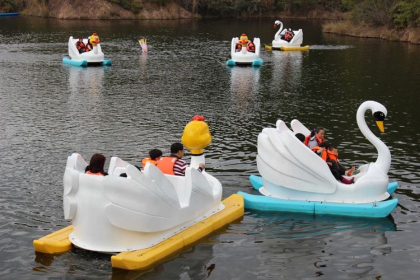 Barco a pedales