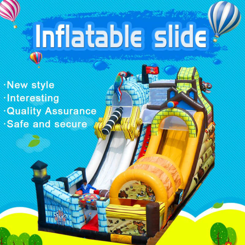 Tobogán inflable