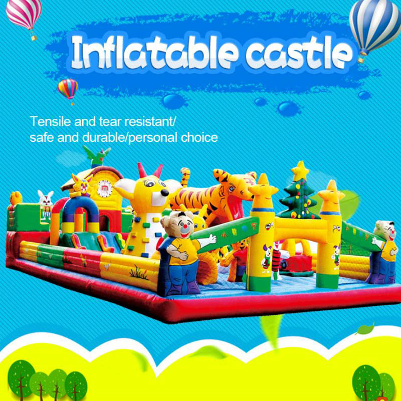 Castillo inflable del salto