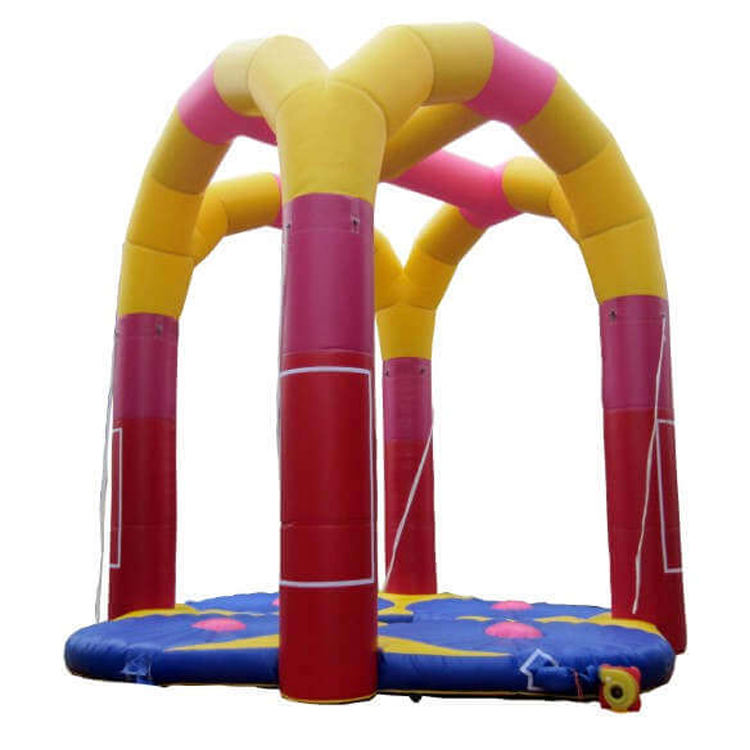 Salto de puenting inflable